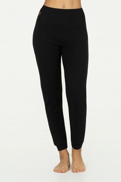Damskie spodnie dresowe Urban Goddess Ojas Summer. Czarne spodnie sportowe damskie URBAN GODDESS, l, z bawełny, na fitness i siłownię. Za 305.00 zł.