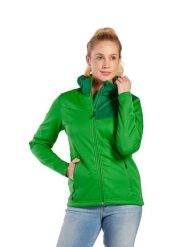 Kurtka damska Erima Softshell Performance. Zielone kurtki softshell damskie Erima, m, bez wzorów, z materiału, z kapturem. Za 241.30 zł.