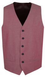 Elegancka Kamizelka Męska - Janimen - Czerwona - Slim. Czerwone kamizelki męskie JaniMen, m, z poliesteru. Za 229.00 zł.