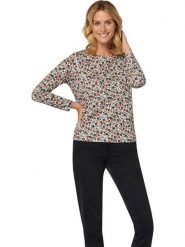 WITT WEIDEN Bluzka w kolorze kremowym rozmiar: 42. Brązowe bluzki damskie WITT WEIDEN, bez wzorów, z bawełny, bez kołnierzyka, bez ramiączek. Za 26.99 zł.