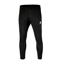 Spodnie do biegania Errea Key. Czarne spodnie sportowe męskie ERREA, z materiału. Za 193.80 zł.