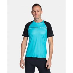 Męska koszulka do biegania Kilpi FLORENI-M. Czarne t-shirty sportowe męskie Kilpi, m, z materiału, bez ramiączek, do biegania. Za 112.21 zł.