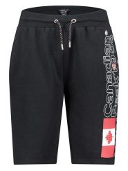 Canadian Peak Bermudy dresowe "Pogoeak" w kolorze czarnym rozmiar: XXL. Czarne szorty męskie Canadian Peak, bez wzorów, z dresówki. Za 83.42 zł.