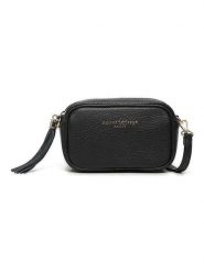 Maison héritage PARIS Skórzana torebka "Mini Gaby" w kolorze czarnym - 28 x 22 x 8 cm rozmiar: onesize. Czarne torebki klasyczne damskie maison héritage PARIS, bez wzorów, z materiału, bez dodatków. Za 173.99 zł.