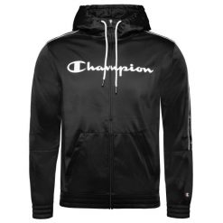 Bluza trekking męska. Czarne bluzy bez kaptura męskie CHAMPION, m, z poliesteru. Za 250.00 zł.