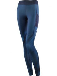 Löffler Legginsy funkcyjne "Plumes" w kolorze granatowym rozmiar: 36. Niebieskie legginsy damskie LOFFLER, l, bez wzorów, z materiału. Za 166.88 zł.