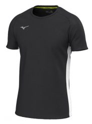 Koszulka Mizuno MZNRB. Niebieskie topy sportowe damskie Mizuno, l, bez wzorów, z materiału, bez ramiączek. Za 168.00 zł.