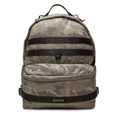 Plecak Guess. Brązowe plecaki damskie Guess, z aplikacjami, sportowe. Za 499.99 zł.
