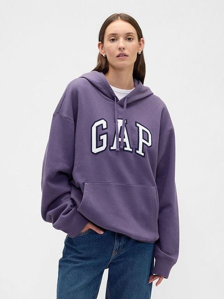 GAP Bluza w kolorze fioletowym rozmiar: XS. Różowe bluzy z kapturem damskie GAP, xs. Za 87.40 zł.