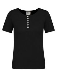 Sublevel Koszulka w kolorze czarnym rozmiar: XS. Czarne bluzki damskie Sublevel, xs, bez wzorów, bez kołnierzyka, bez ramiączek. Za 59.95 zł.
