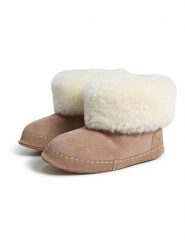 Kaiser Naturfellprodukte Kapcie wełniane "Göteborg" w kolorze jasnobrązowym rozmiar: 38. Brązowe kapcie damskie Kaiser Naturfellprodukte, z wełny. Za 340.99 zł.