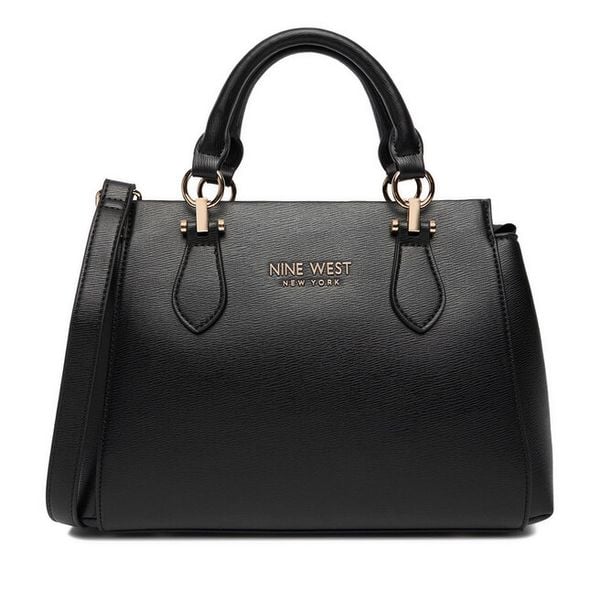 Torebka Nine West. Czarne torebki klasyczne damskie Nine West, bez wzorów, bez dodatków. Za 349.99 zł.