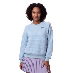 Damska bluza do gry w padla Padel Siroko Chiquita-W Light Blue. Niebieskie bluzy bez kaptura damskie SIROKO, s, z materiału. Za 216.00 zł.