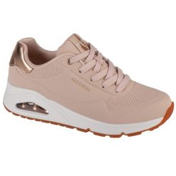 Buty sportowe Sneakersy damskie, Uno-Golden Air. Brązowe buty sportowe na co dzień damskie Skechers, bez wzorów, trekkingowe. Za 329.99 zł.