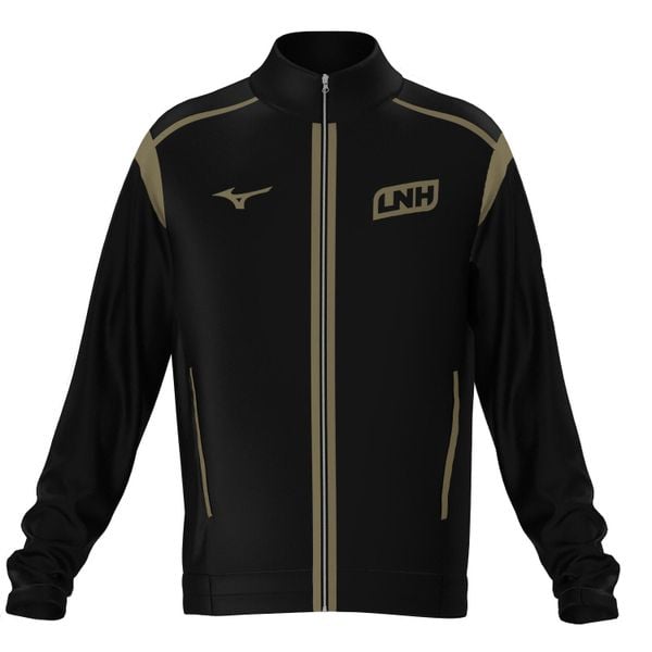 Kurtka z dresu Mizuno StarLigue LNH. Brązowe kurtki damskie Mizuno, bez wzorów, z dresówki, bez kaptura. Za 344.00 zł.