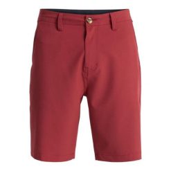 Spodenki kąpielowe typu amphibian dla Mężczyzn UNION AMPH 20" Czerwony. Czerwone kąpielówki męskie Quiksilver, l, bez wzorów, z elastanu. Za 219.99 zł.