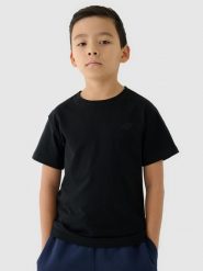 4F T-shirt gładki (2-pack) dziecięcy - multikolor 158/164 (12-14 lat). Koszulki dziewczęce 4f, bez wzorów, z bawełny, bez ramiączek. W wyprzedaży za 39.99 zł.