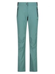 Cmp Spodnie trekkingowe w kolorze turkusowym rozmiar: 44. Niebieskie spodnie dresowe damskie CMP, z materiału, outdoorowe. Za 172.89 zł.
