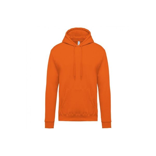 Bluza z kapturem Kariban. Brązowe bluzy z kapturem męskie KARIBAN, l, z bawełny. Za 189.50 zł.