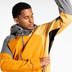 Męska kurtka wytrzymałościowa. Brązowe kurtki męskie Dare 2b, m, bez wzorów, z tkaniny, sportowe, bez kaptura. Za 545.20 zł.