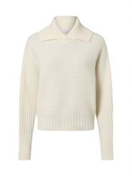 Opus sweter z dzianiny z wełną - Purika Kobiety Wełna biały, 34. Białe swetry klasyczne damskie Opus, z dzianiny, bez kołnierzyka. Za 329.95 zł.