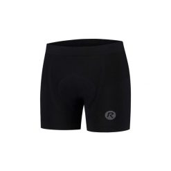 Męskie bokserki męskie Rogelli SEAMLESS 2.0 z wkładką rowerową. Czarne bokserki męskie Rogelli, bez wzorów. Za 146.00 zł.