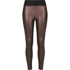 Damskie legginsy Urban Classic faux leather wait. Czerwone legginsy damskie Urban Classics, bez wzorów, ze skóry. Za 175.50 zł.