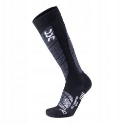 Skarpety narciarskie męskie UYN All Mountain Ski Socks. Brązowe skarpetki męskie UYN, bez wzorów. Za 99.00 zł.