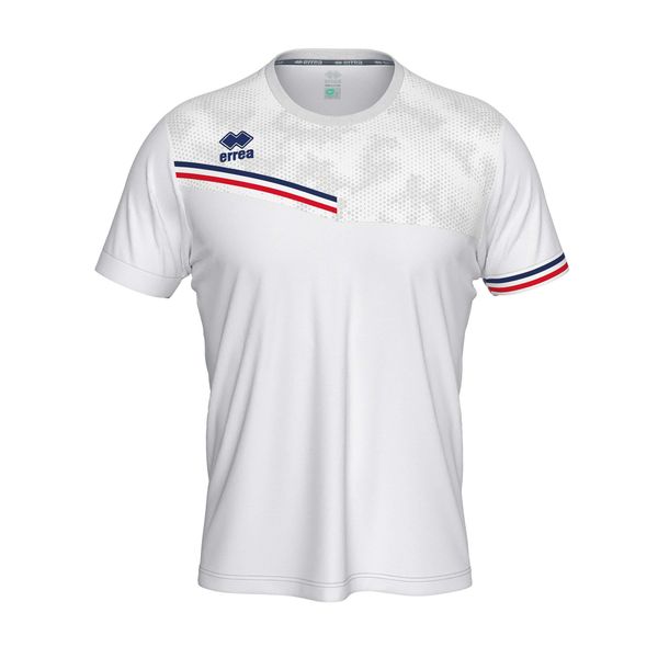 T-Shirt Errea Evan Maglia Mc Ad Dorośli. Białe t-shirty męskie ERREA, l, bez wzorów, z materiału, bez kołnierzyka. Za 212.99 zł.