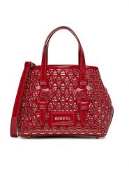 Badura Torebka WEN-07 Czerwony. Czerwone torebki klasyczne damskie Badura, bez wzorów, z materiału, bez dodatków. Za 229.99 zł.