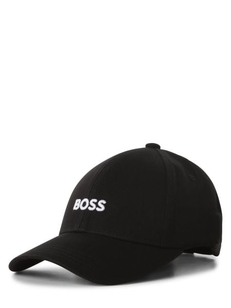 BOSS czapka z daszkiem Mężczyźni Bawełna czarny, ONE SIZE. Czarne czapki męskie Boss, bez wzorów, z bawełny, sportowe. Za 199.95 zł.