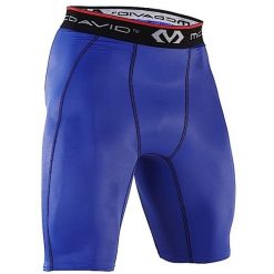 Szorty kompresyjne McDavid HDC. Niebieskie szorty męskie MCDAVID, bez kołnierzyka. Za 159.55 zł.