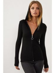Milan Kiss Kardigan w kolorze czarnym rozmiar: L. Czarne kardigany damskie Milan Kiss, l, bez wzorów. Za 143.90 zł.