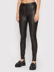 Notes Du Nord Spodnie skórzane Mio 11260 Czarny Slim Fit. Czarne spodnie materiałowe damskie Notes du Nord, bez wzorów, ze skóry. Za 2,429.00 zł.