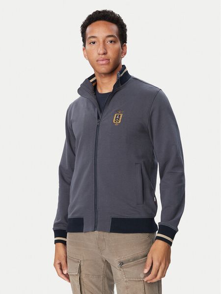 Aeronautica Militare Bluza 262FE2089UF00662 Niebieski Regular Fit. Niebieskie bluzy bez kaptura męskie AERONAUTICA MILITARE, m, z bawełny. Za 664.99 zł.