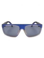 Adidas Okulary przeciwsłoneczne unisex w kolorze niebiesko-czarno-szarym rozmiar: 57. Czarne okulary przeciwsłoneczne damskie Adidas. Za 130.99 zł.