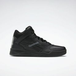 Buty męskie, sportowe wysokie Reebok ROYAL. Czarne buty sportowe na co dzień męskie Reebok, z gumy, bez zapięcia, trekkingowe, Reebok Royal. Za 337.00 zł.