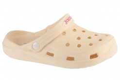 Klapki na basen damskie, S.Froc Lady 25 SFROCLS. Brązowe klapki damskie Joma, bez wzorów, z materiału, bez obcasa. Za 89.99 zł.