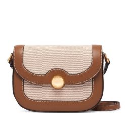 Torebka Furla. Brązowe listonoszki damskie Furla, bez wzorów, bez dodatków. Za 1,479.00 zł.