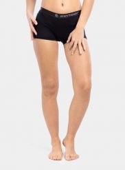 Bokserki damskie Sensor Merino Active Panties Boyshort. Czarne bokserki i panty damskie Sensor, s, bez wzorów, z materiału. Za 138.59 zł.