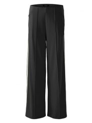 Miss Lagotte Spodnie w kolorze czarnym rozmiar: 38. Czarne spodnie materiałowe damskie Miss Lagotte, bez wzorów, z materiału, z podwyższonym stanem. Za 165.99 zł.