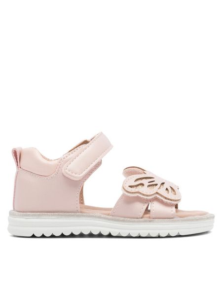 Nelli Blu Sandały CM220913-9 Różowy. Czerwone sandały dziewczęce Nelli Blu, z syntetyku, bez zapięcia. Za 89.99 zł.