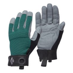Damskie rękawiczki wspinaczkowe Black Diamond Crag Gloves. Czarne rękawiczki damskie Black Diamond, bez wzorów. Za 92.99 zł.