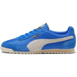 Buty sportowe Puma Unisex Arizona. Niebieskie buty sportowe na co dzień damskie Puma, bez wzorów, z zamszu, trekkingowe. Za 159.00 zł.