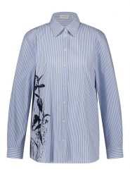 Gerry Weber Koszula w kolorze błękitno-niebieskim rozmiar: 36. Niebieskie koszule damskie Gerry Weber, bez wzorów, bez kołnierzyka, bez ramiączek. Za 126.45 zł.