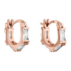 Purelei Purelei Kolczyki Kółka Laula Kolczyki koła 1 ct Damski. Białe kolczyki damskie Purelei, z cyrkonią, pozłacane. Za 108.49 zł.