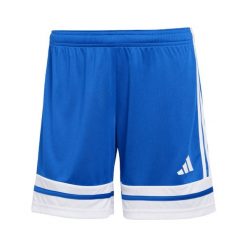 Spodenki damskie adidas Squadra. Białe szorty damskie Adidas, bez wzorów, sportowe. Za 73.99 zł.
