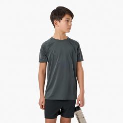 Koszulka treningowa junior Swedemount Core Training Tee B szybkoschnąca. Zielone t-shirty damskie SWEDEMOUNT, m, z tkaniny, bez ramiączek, do biegania. Za 59.99 zł.