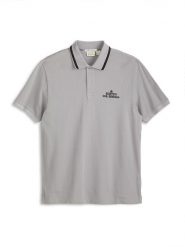 Scotch & Soda Koszulka polo w kolorze szarym rozmiar: L. Szare koszulki polo męskie Scotch & Soda, l, bez wzorów, z bawełny, bez ramiączek. Za 130.50 zł.