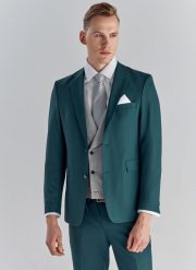 PAKO LORENTE – Zielona marynarka garniturowa P22SF-3G-017-Z-S. Zielone marynarki męskie Pako Lorente, bez wzorów, z wełny. Za 649.99 zł.